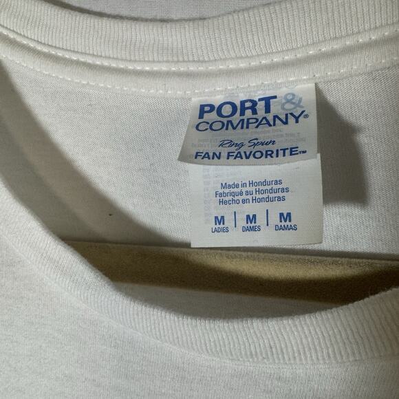 Women's Ivory Ostrich Graphic T-Shirt – Size M – Jumpers Slim Fit Cotton Tee - Picture 3 of 4